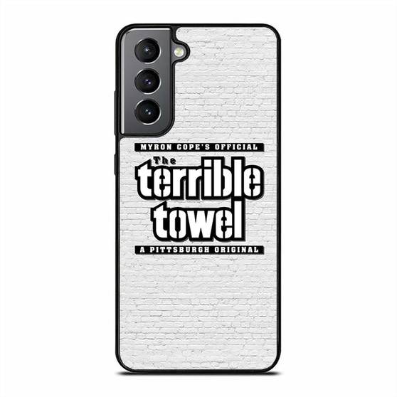 The Terrible Towel Pittsburgh Steelers in Brick Samsung Galaxy S21 5G Case