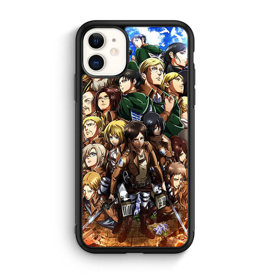 Attack on Titan All Characters iPhone 11 Case