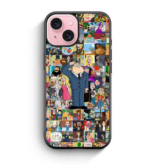 American Dad Collage iPhone 15 Case