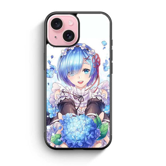 Anime Wifu Rem 1 iPhone 15 Case