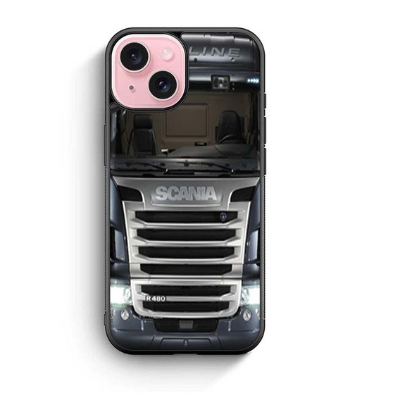 black scania truck iPhone 15 Case