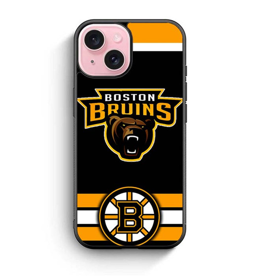 Boston Bruins iPhone 15 Case