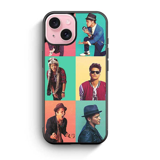 Bruno Mars Expressions iPhone 15 Case