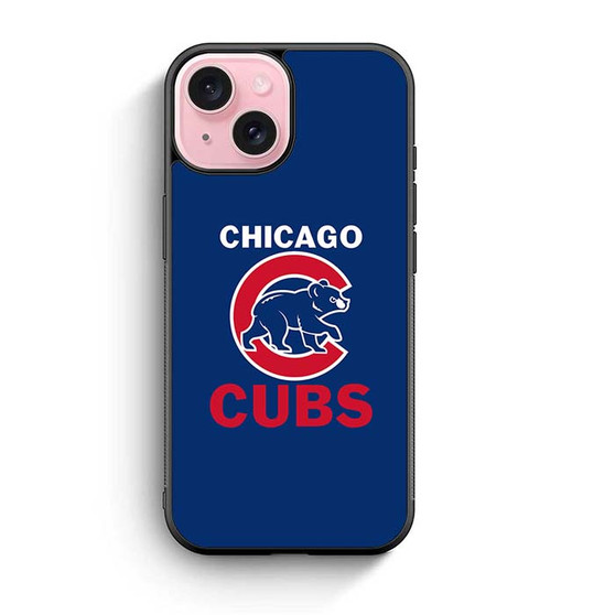 Chicago Cubs iPhone 15 Case