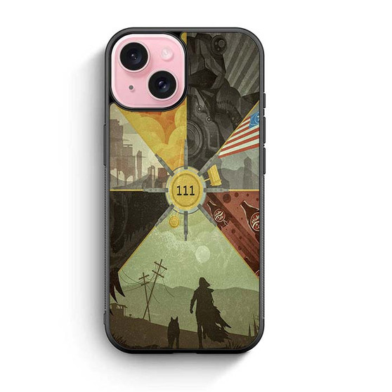 Fallout 4 Collage Arts iPhone 15 Case
