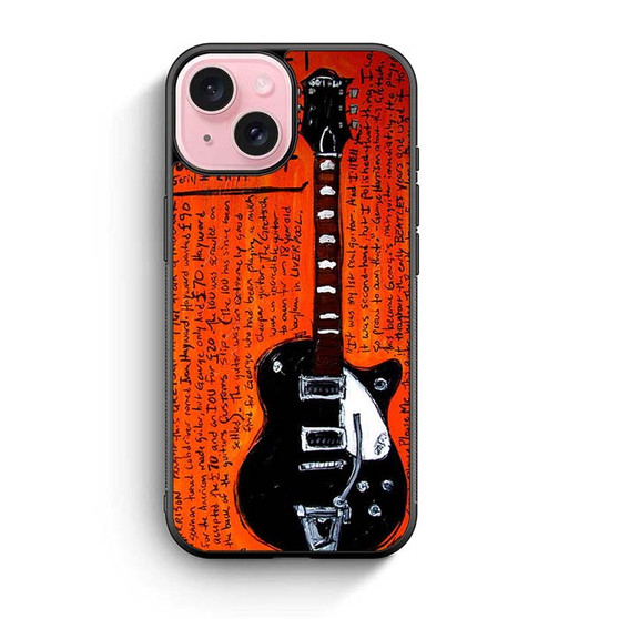 george harrisons gretsch iPhone 15 Case