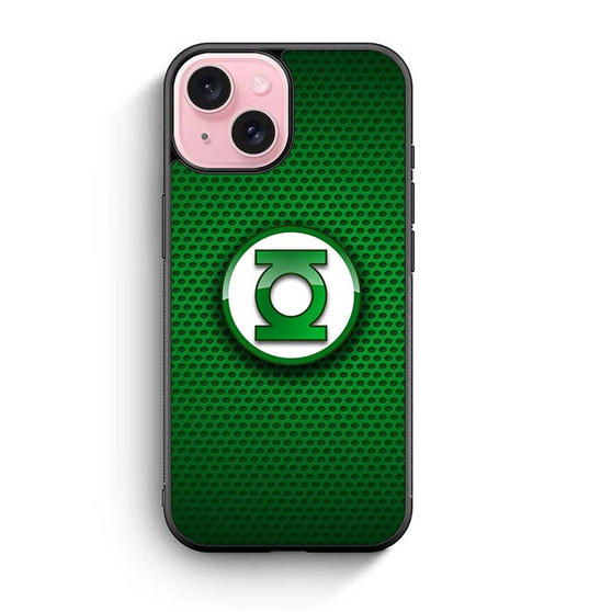 Green lantern logo iPhone 15 Case