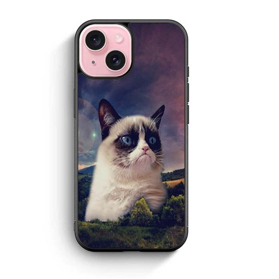 grumpy panorama iPhone 15 Case