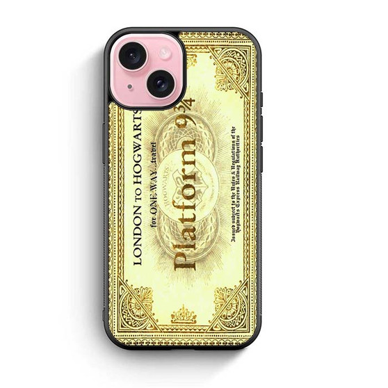 Harry Poter Ptaform 9 34 iPhone 15 Case