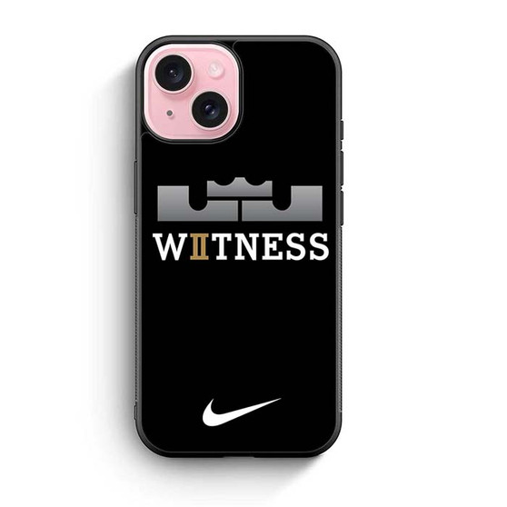 James Lebron Witness iPhone 15 Case