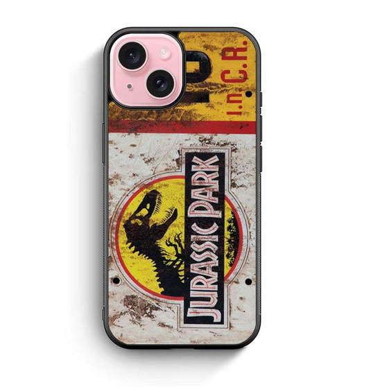 jurassic park ticket iPhone 15 Case