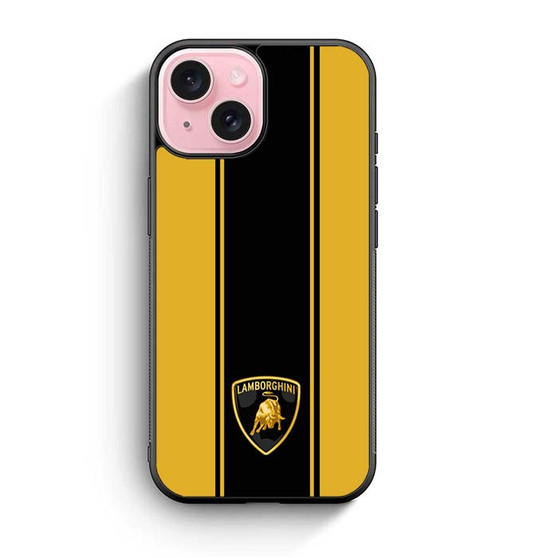Lamborghini Aventador Bond Style iPhone 15 Case