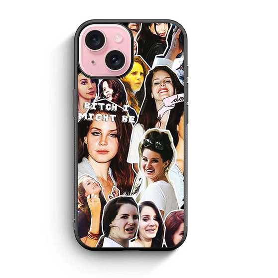 Lana Del Rey Collage 2 iPhone 15 Case