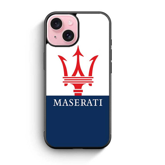 Maserati Classic Logo iPhone 15 Case