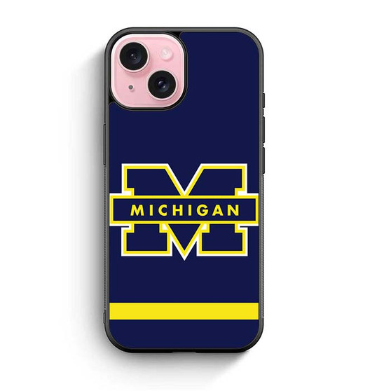 Michigan Wolverines 2 iPhone 15 Case