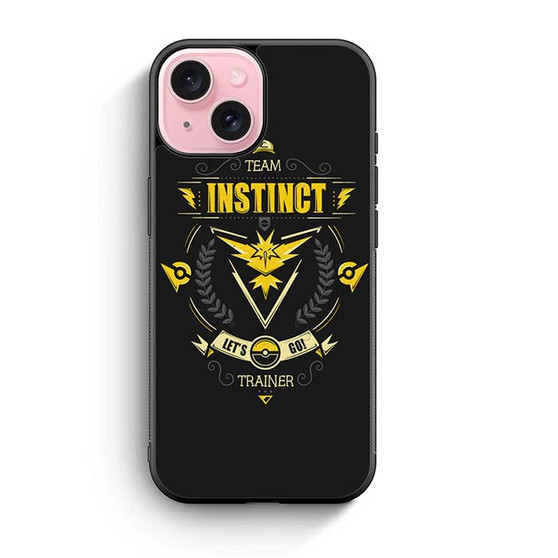 Pokemon Team Instinct 1 iPhone 15 Case