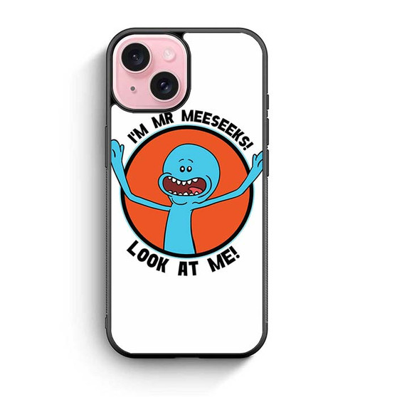 Rick and Morty Mr Meeseeks 2 iPhone 15 Case