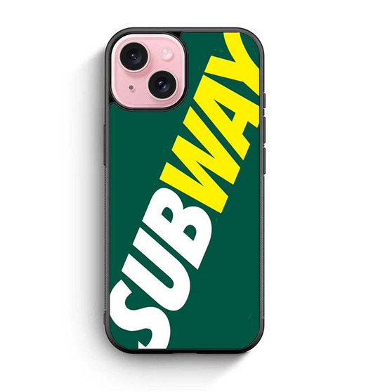 Subway iPhone 15 Case