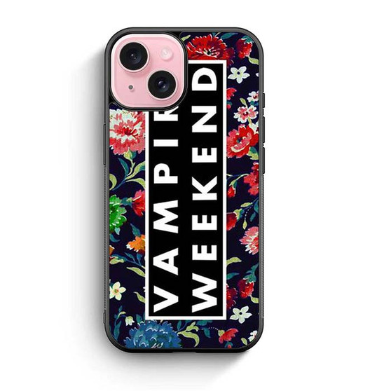 vampire weekend floral iPhone 15 Case