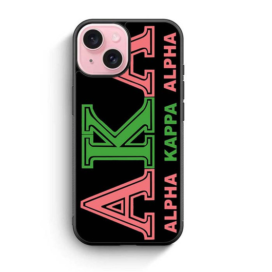 Alpha Kappa Alpha iPhone 15 Case