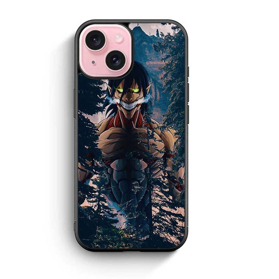 Attack On Titan Eren Yeager Titan iPhone 15 Case