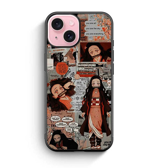 Demon Slayer Nezuko iPhone 15 Case