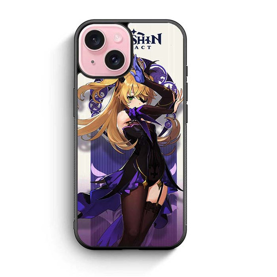 Genshin Impact Fischl iPhone 15 Case