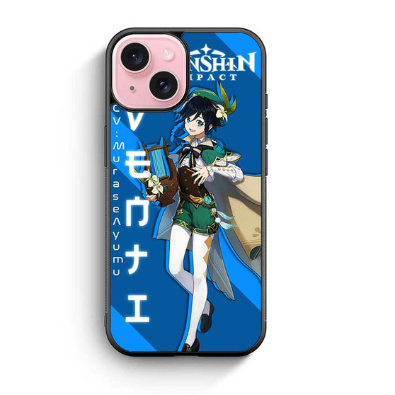 Genshin Impact Venti iPhone 15 Case