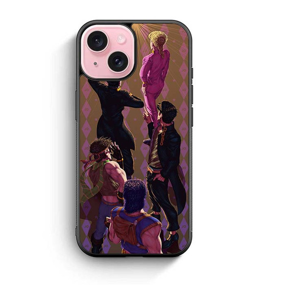 Jojo Bizzare Adventure Giorno Jotaro iPhone 15 Case