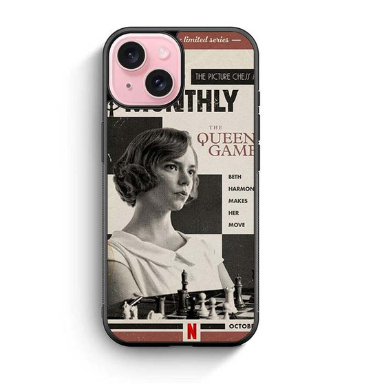 The Queens Gambit Chess Monthly iPhone 15 Case