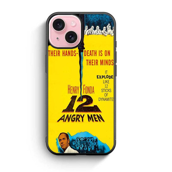 12 Angry Men Poster iPhone 15 Case