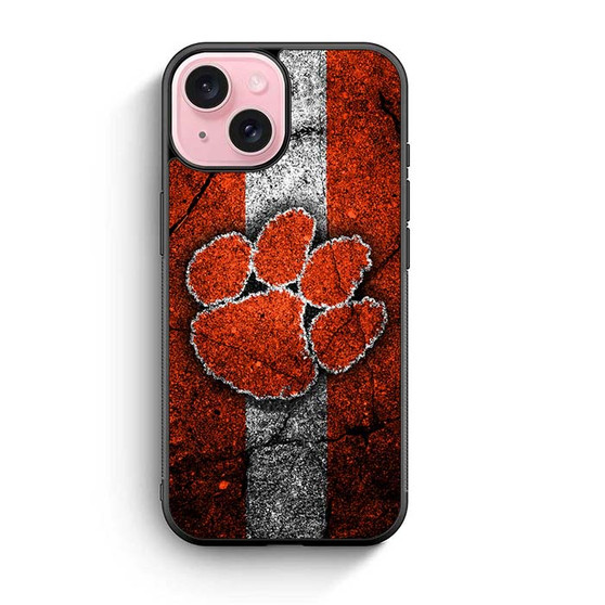 Clemson Tigers american football team iPhone 15 Case