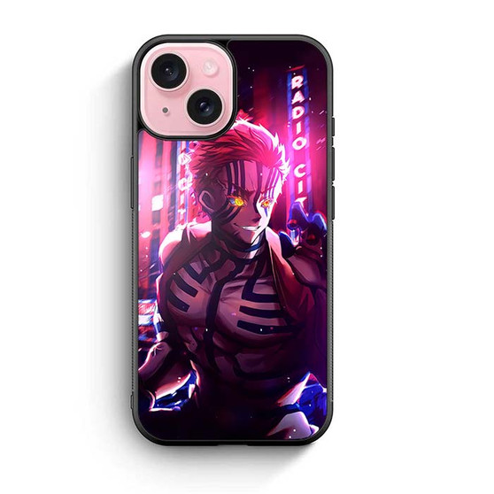 Demon Slayer Akaza iPhone 15 Case