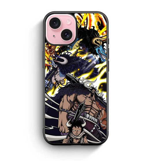 One Piece Kaido Collages iPhone 15 Case