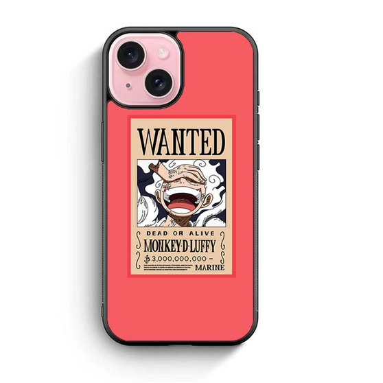 One Piece Luffy Nika Bounty iPhone 15 Case