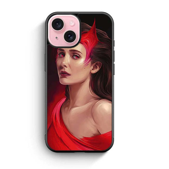 Wanda The Scarlet Witch iPhone 15 Case