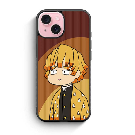 Zenitsu Demon Slayer Funny iPhone 15 Case