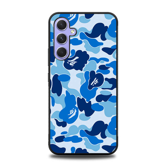 Bape Blue Camo Samsung Galaxy A54 5G Case