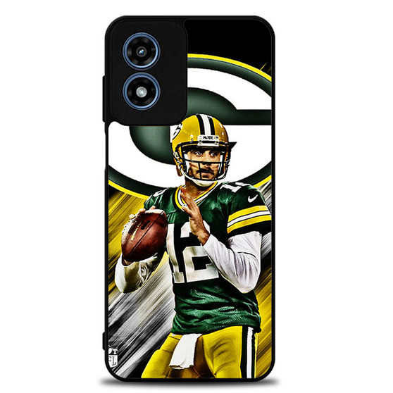 Aaron Rodgers Greenbay Packers Motorola Moto G Play 2024 Case