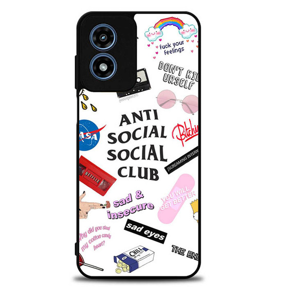 Anti Social Social Club 1 Motorola Moto G Play 2024 Case