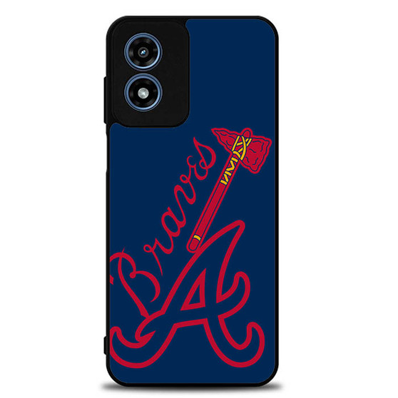 Atlanta Braves 3 Motorola Moto G Play 2024 Case