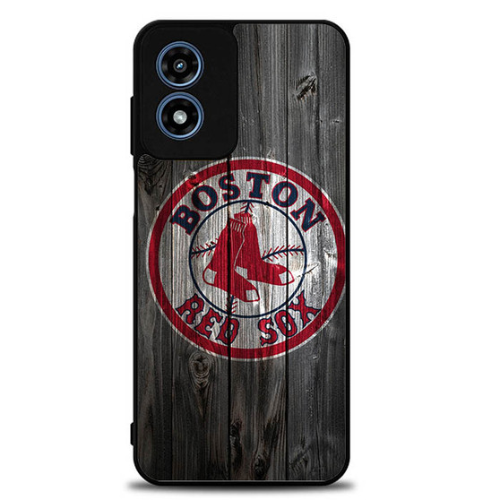 Boston red sox wood Motorola Moto G Play 2024 Case