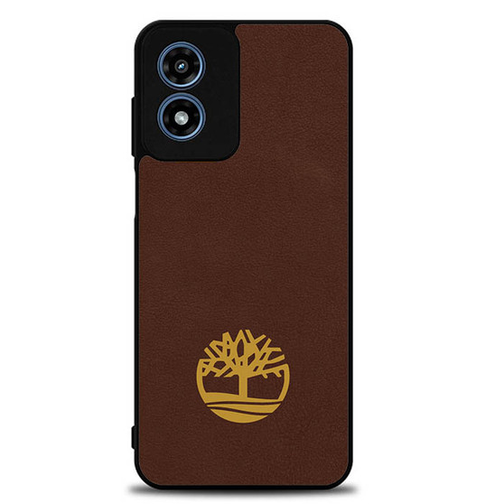 Brown Timberland Motorola Moto G Play 2024 Case