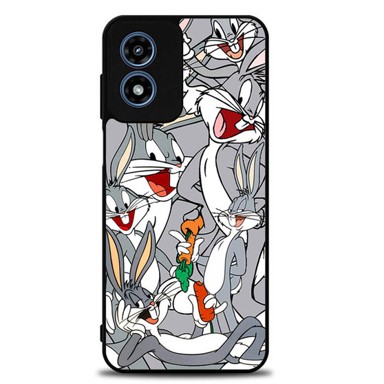 Bugs Bunny Collage Motorola Moto G Play 2024 Case