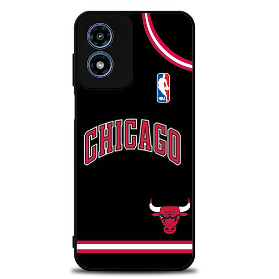 bulls black suit Motorola Moto G Play 2024 Case