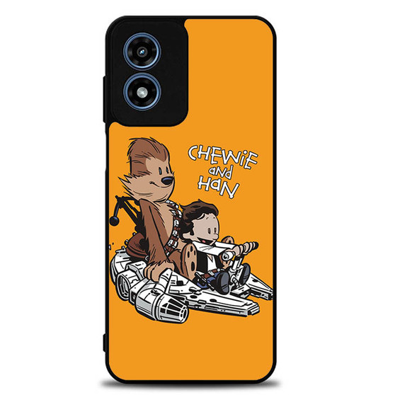 Chewie and han Motorola Moto G Play 2024 Case