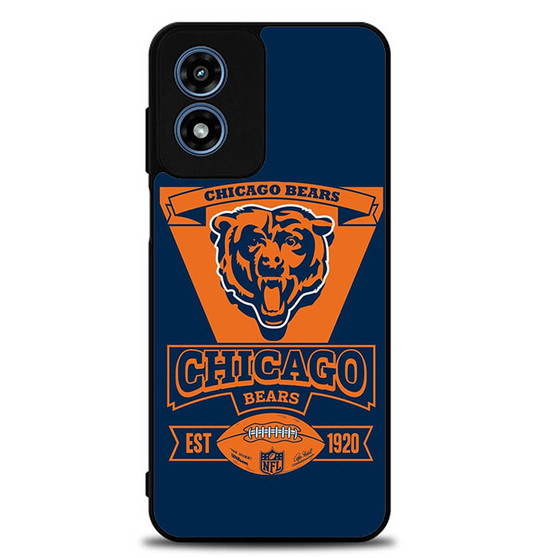 Chicago Bears 1 Motorola Moto G Play 2024 Case Chicago Bears 1 Motorola Moto G Play 2024 Case