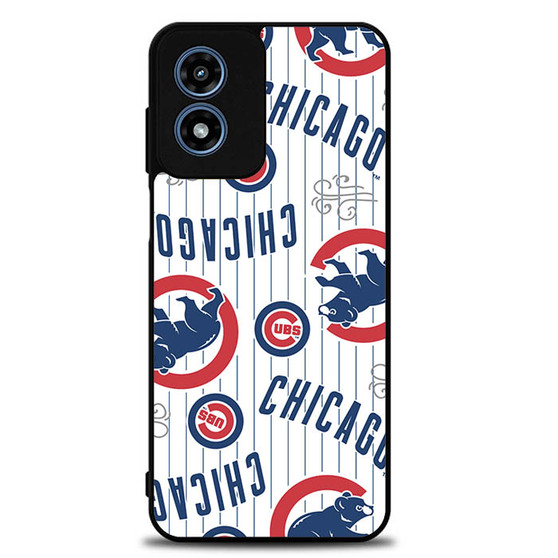 Chicago Cubs 1 Motorola Moto G Play 2024 Case