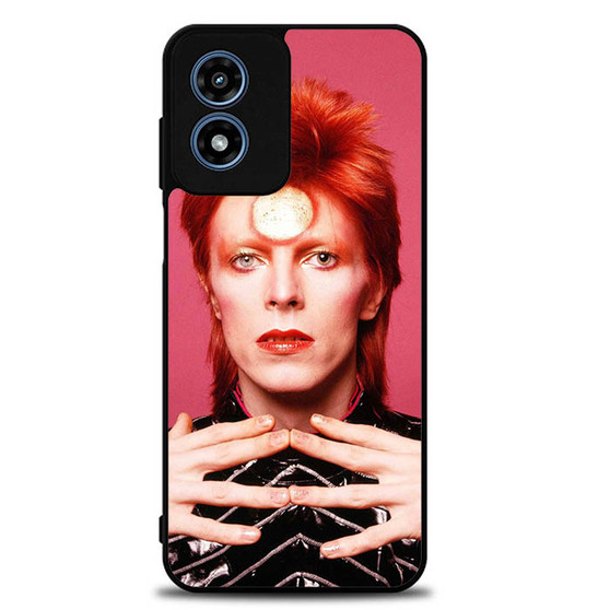 David Bowie Portrait Motorola Moto G Play 2024 Case