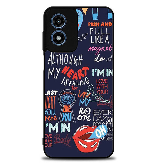 Ed Sheeran Quotes 2 Motorola Moto G Play 2024 Case